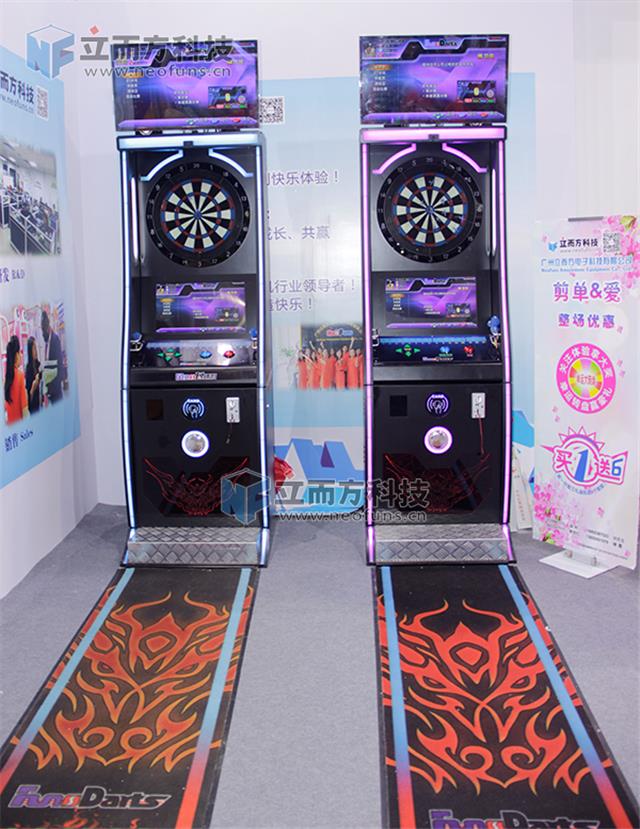 立而方飞镖机游戏机